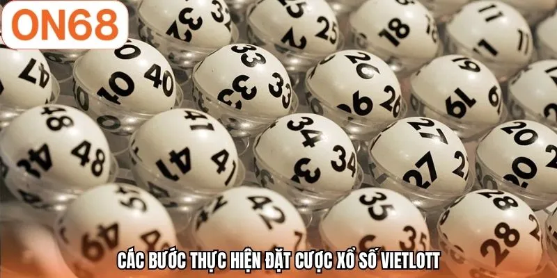 Các bước thực hiện đặt cược xổ số Vietlott