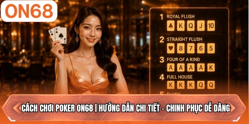 Cách Chơi Poker ON68 | Hướng Dẫn Chi Tiết - Chinh Phục Dễ Dàng