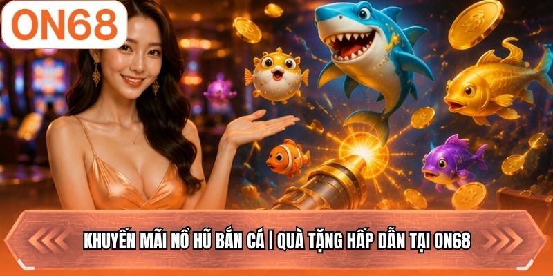 Khuyến Mãi Nổ Hũ Bắn Cá | Quà Tặng Hấp Dẫn Tại ON68 