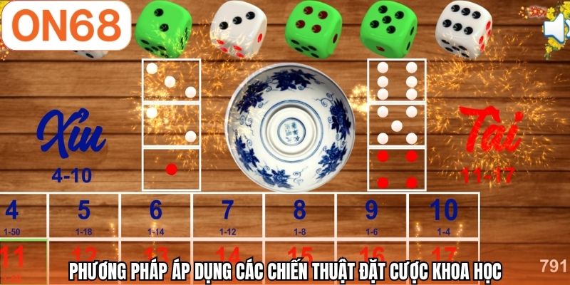 Phương pháp áp dụng các chiến thuật đặt cược khoa học